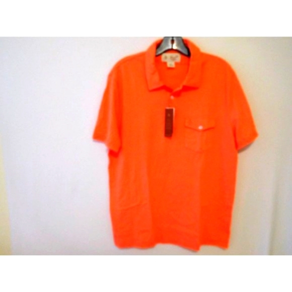 Original Penguin Men New Short Sleeve Pocket Slub Polo Large L - Picture 1 of 4